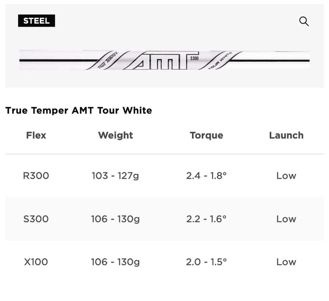 Titleist T100 Eisen Stahl