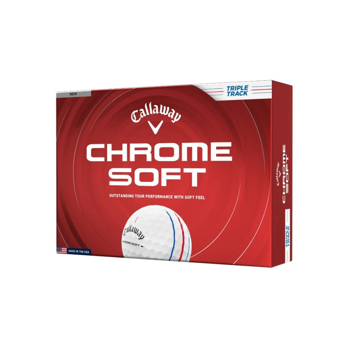 Callaway Chrome Soft weiss Triple Track '26 - City Golf Shop by Andrej Kübli