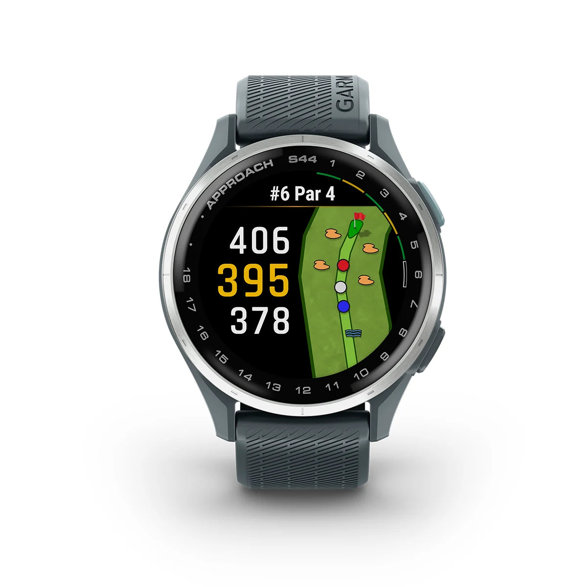 Garmin S44 GPS Uhr , Twilight / silber Aluminium
