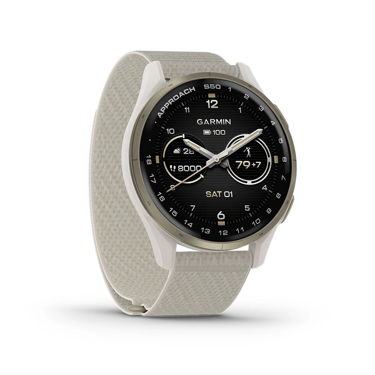 Garmin S50 Elfenbein / Cremegolf Aluminium