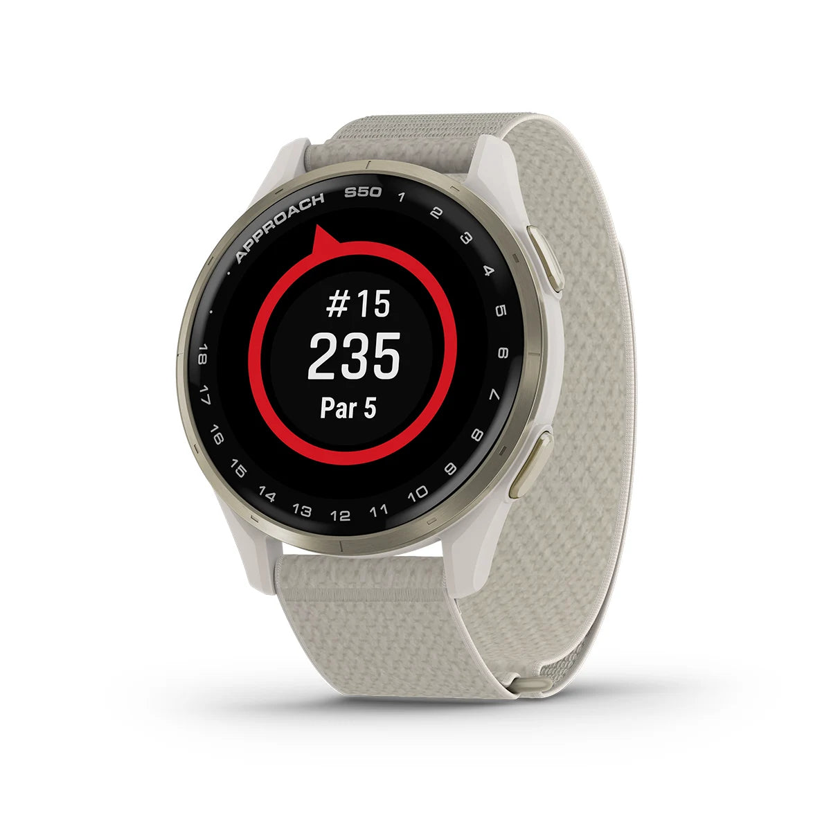 Garmin S50 Elfenbein / Cremegolf Aluminium