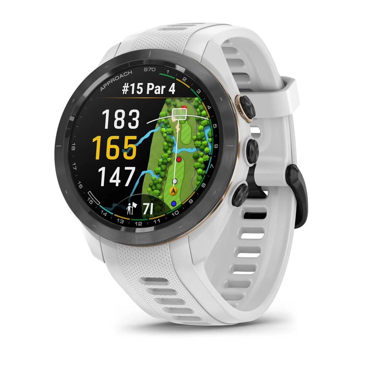 Garmin Approach S70 weiss