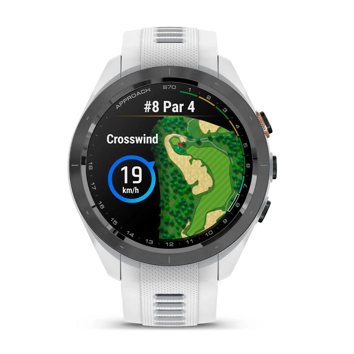Garmin Approach S70 weiss
