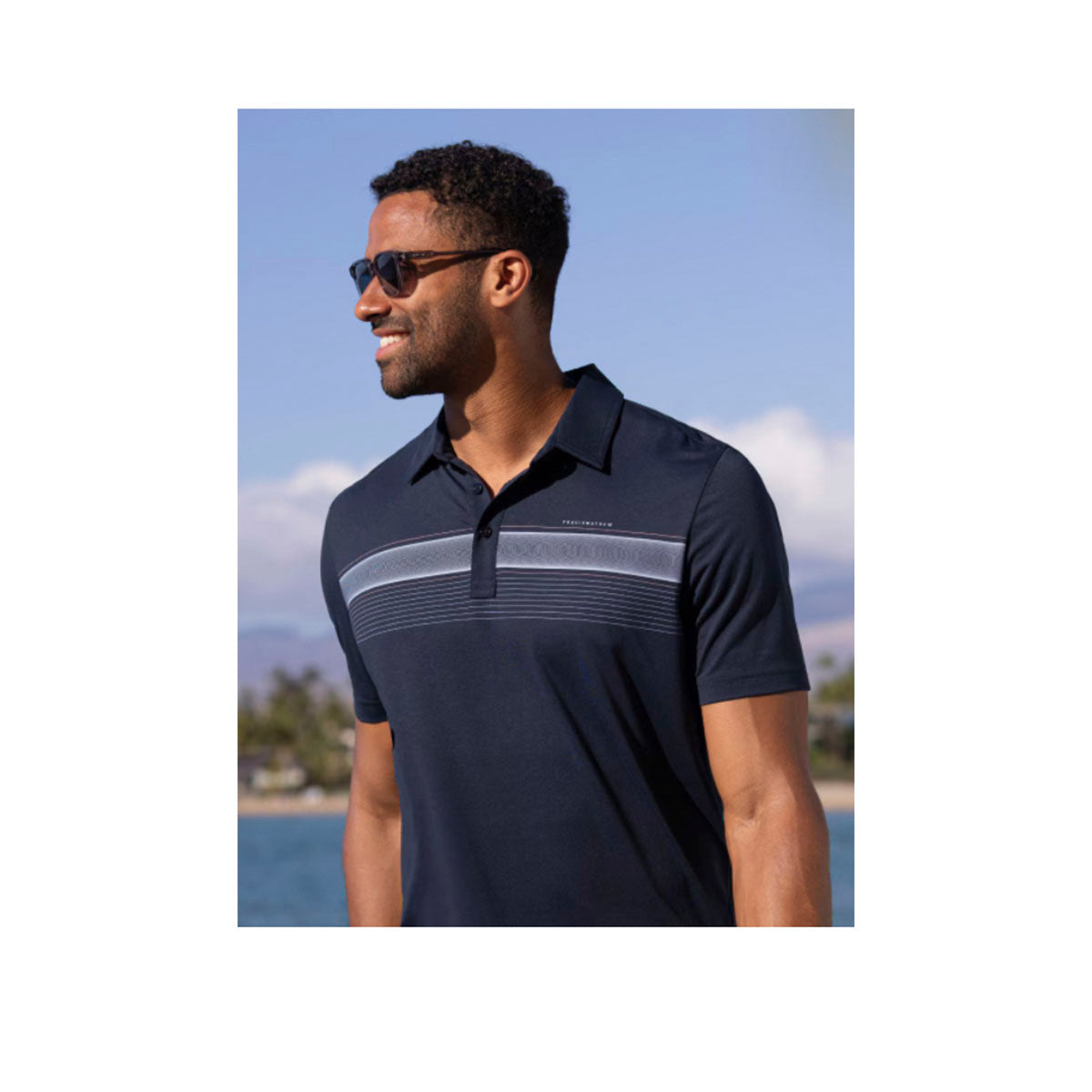 Travis Mathew Heather Polo navy