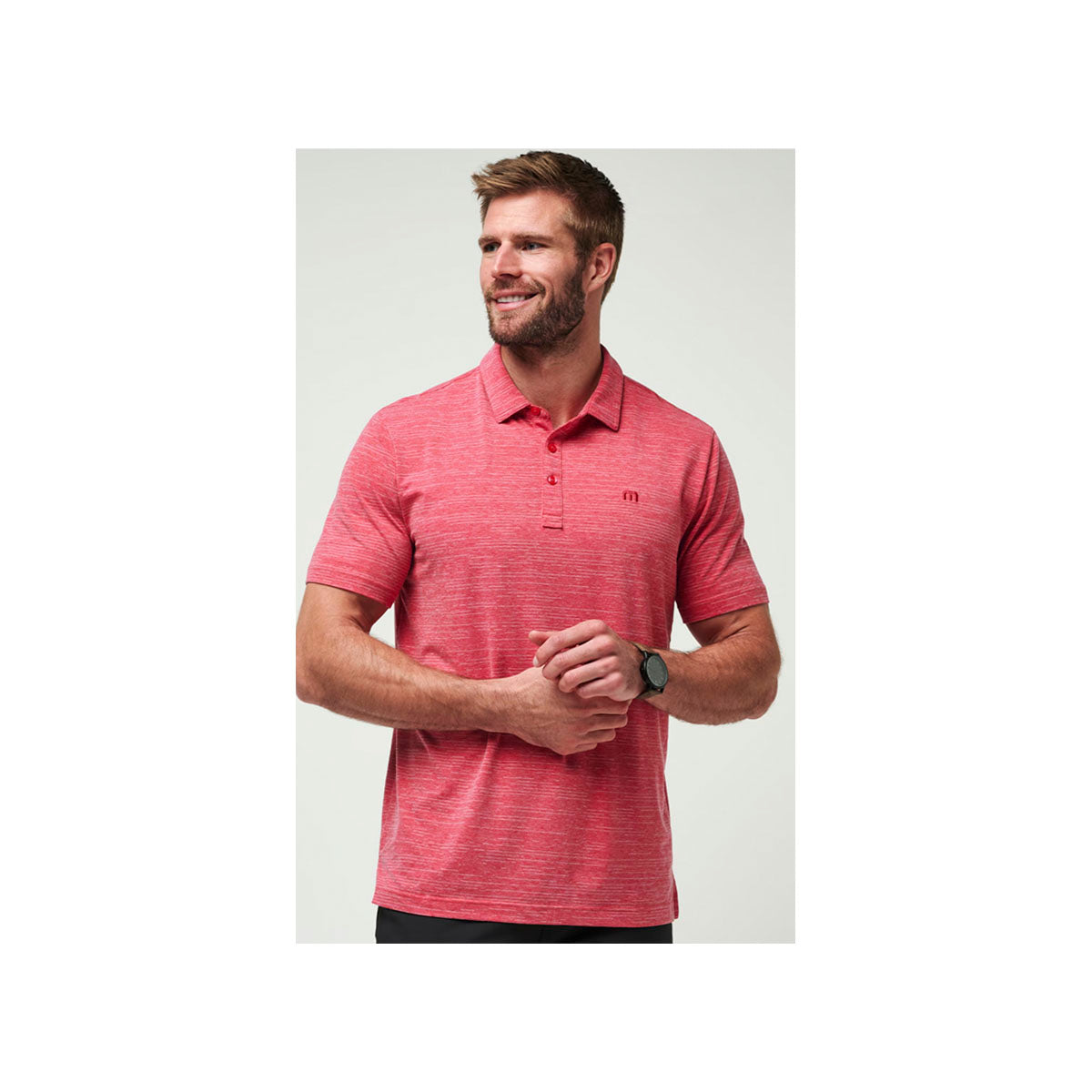 Travis Mathew Heather Polo red