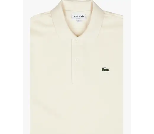 Lacoste Polo kurzarm Cotton Pique beige