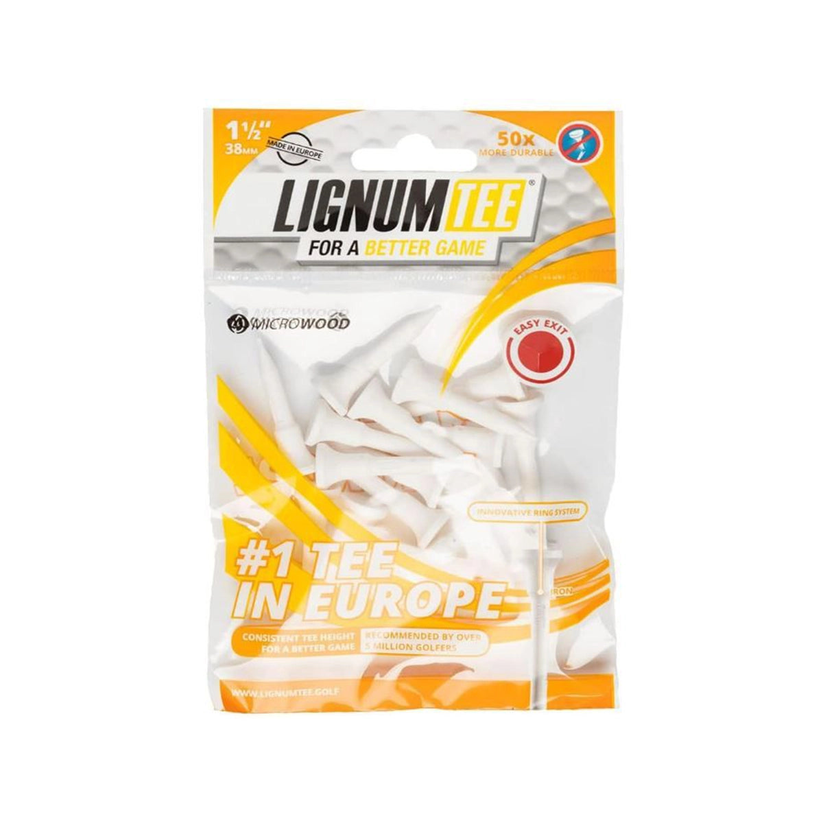 Lignum Tees 1 1/2" ( 38mm)