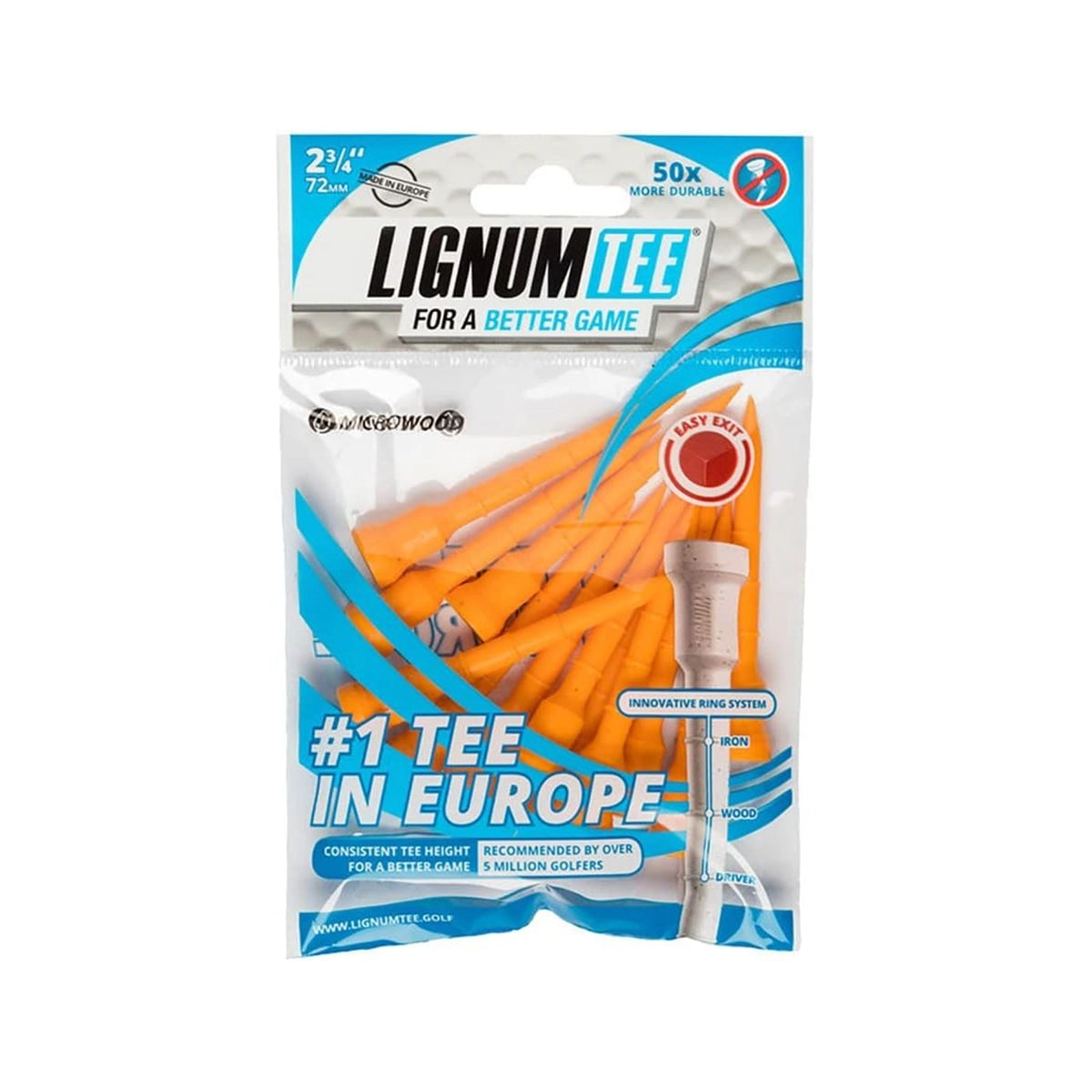 Lignum Tees 23/4 - City Golf Shop by Andrej Kübli