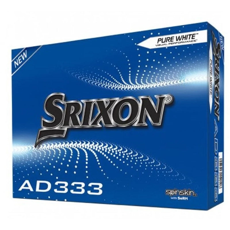 Srixon AD333 Golfbälle in dunkelblauer Verpackung