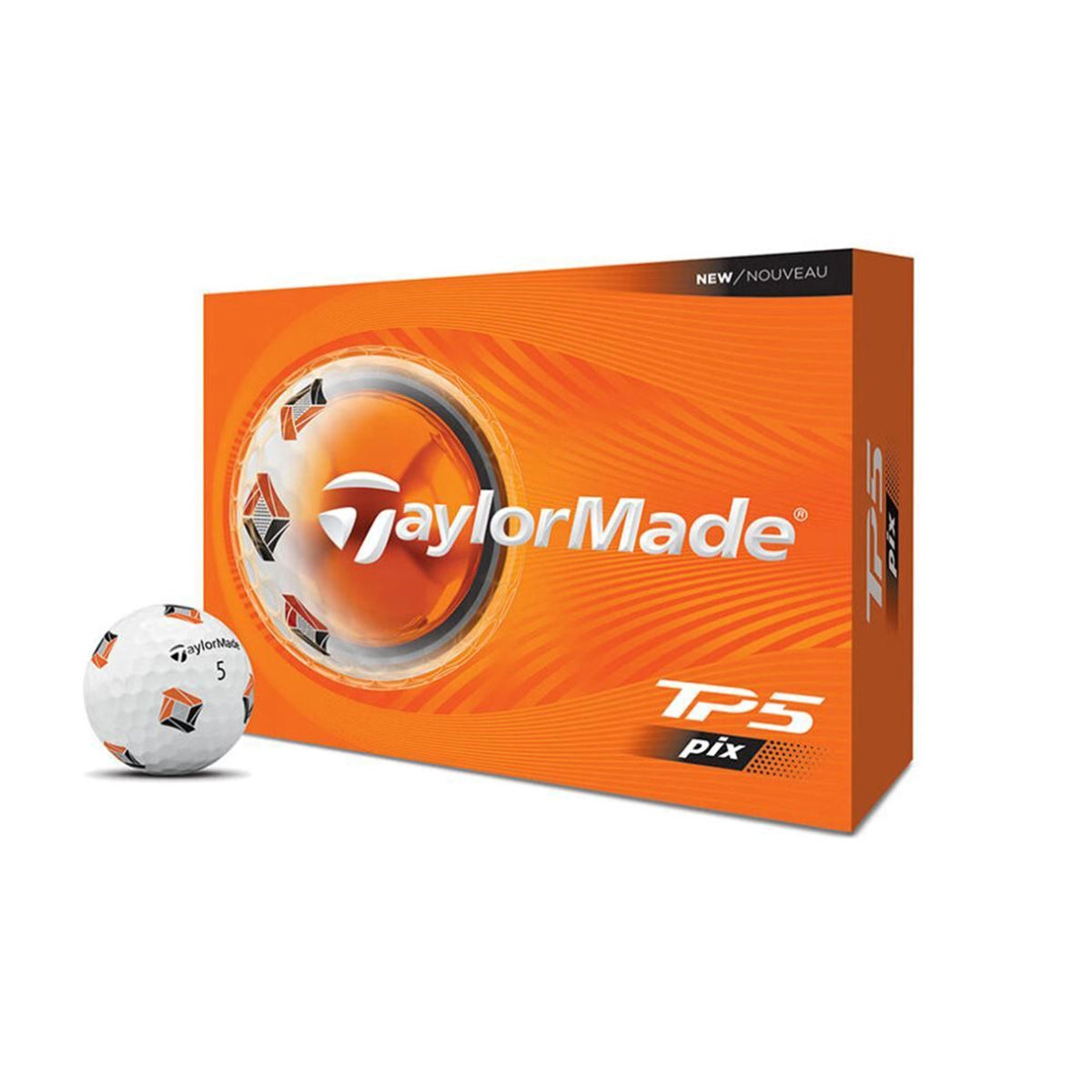 Taylor Made TP5 pix Ball weiss (2026)