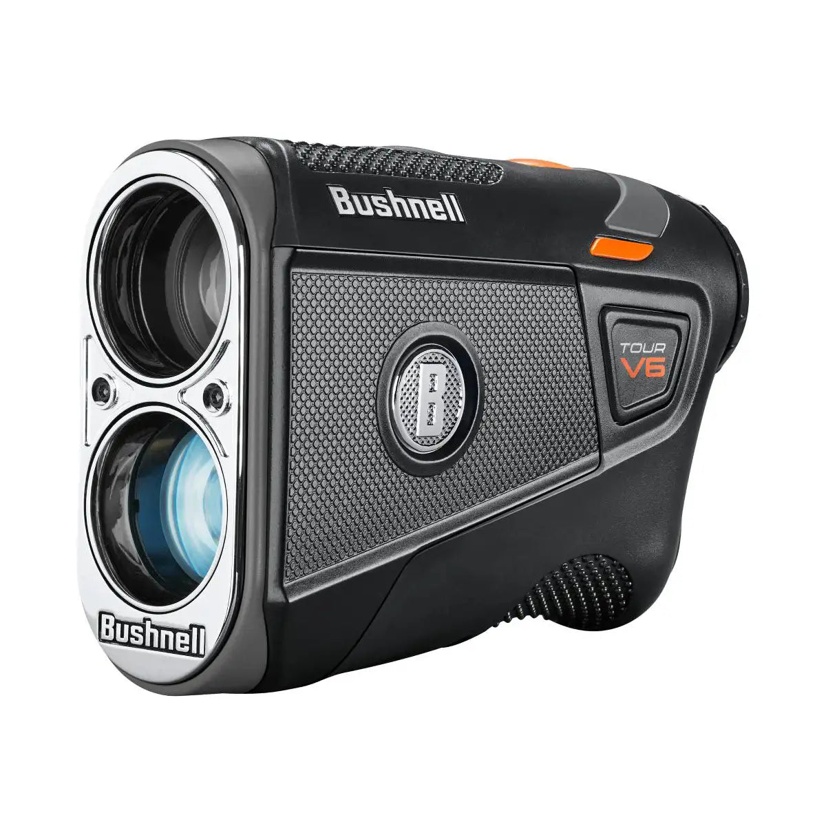 Bushnell Tour V6 Laser-Entfernungsmesser in Schwarz mit Slope-Funktion für Golf