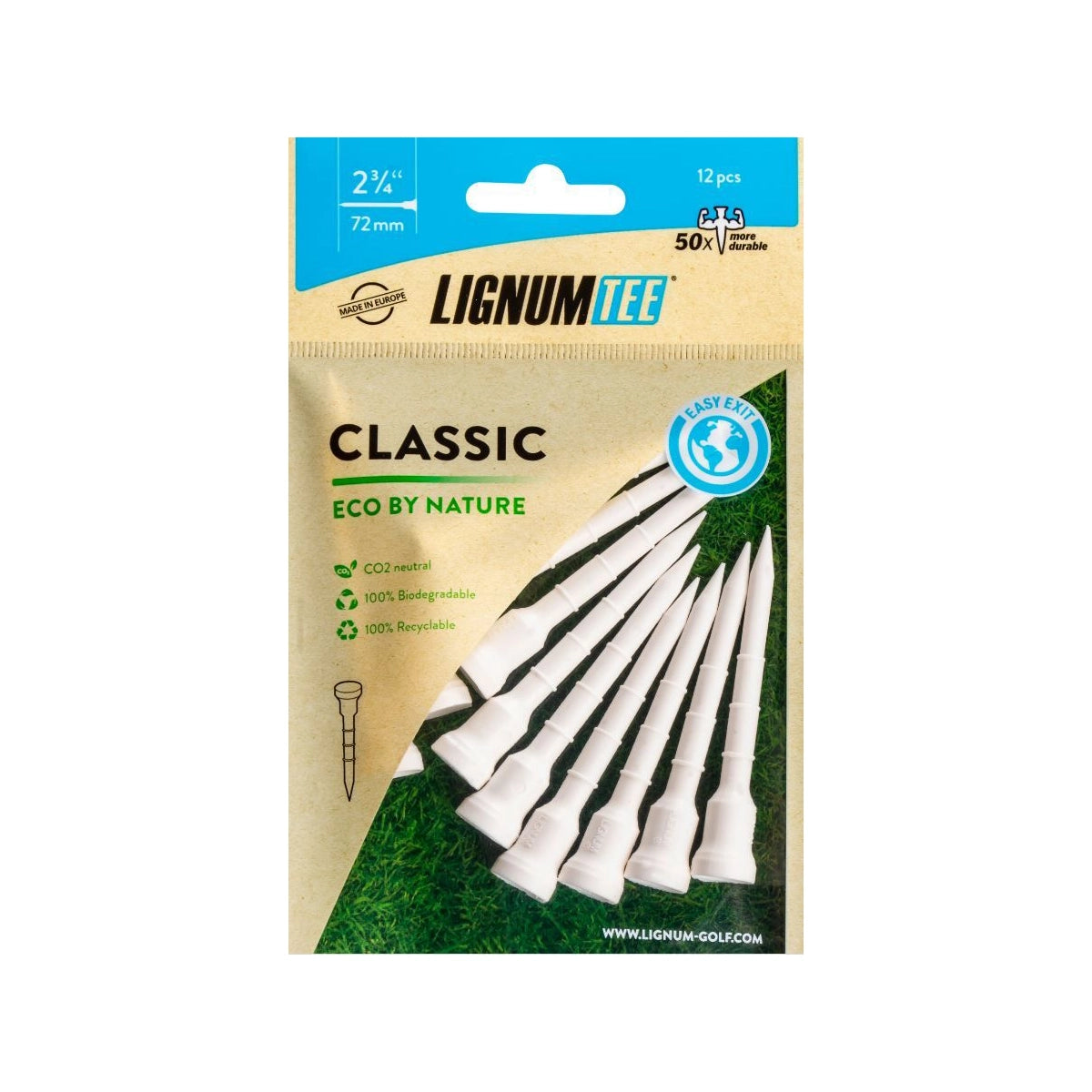 Lignum Tees 23/4 - City Golf Shop by Andrej Kübli