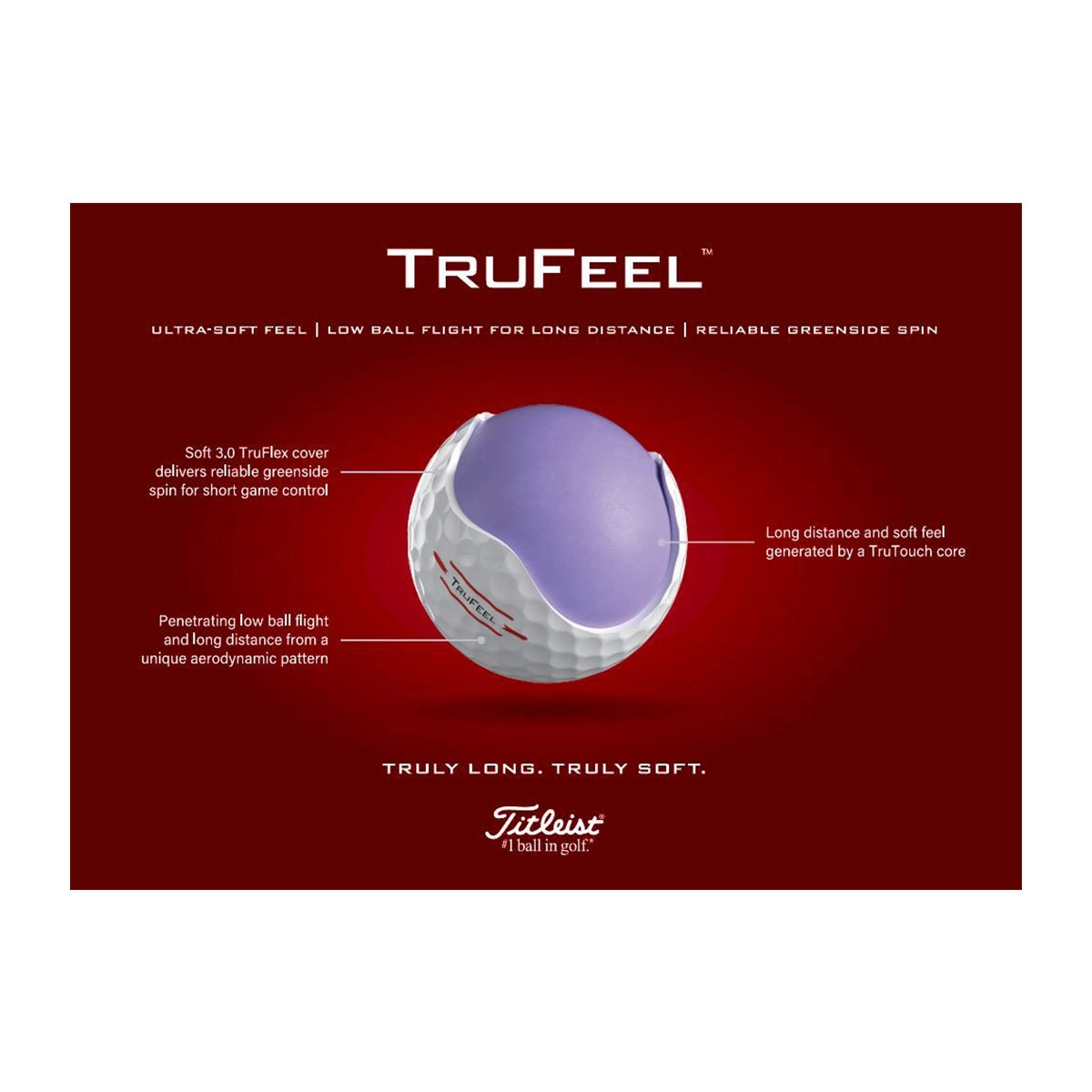 Titleist TruFeel weiss (2026)